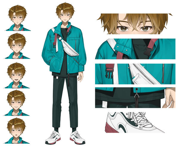 VTuber Model for @sir_alex1337 Completed on 2/1/2024
